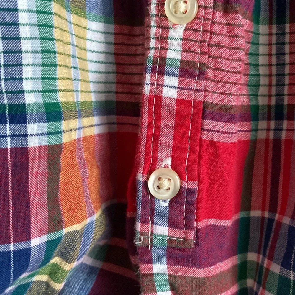 Ralph Lauren Plaid Bubble Suit Romper 24M
